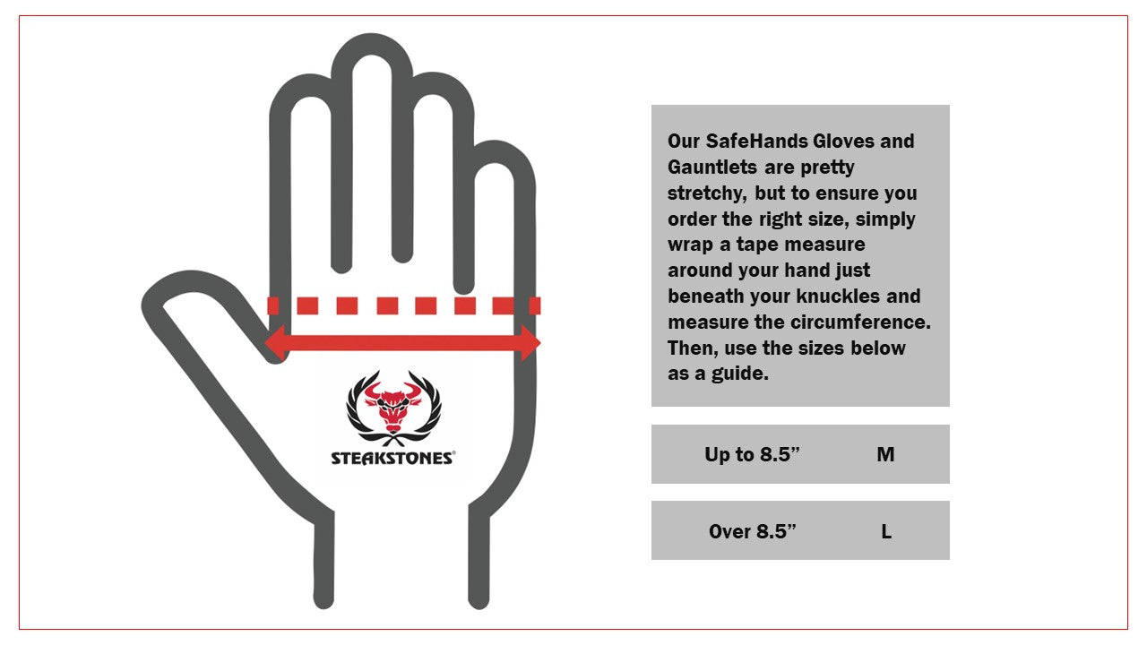 SteakStones SafeHands Oven Gloves (Medium)